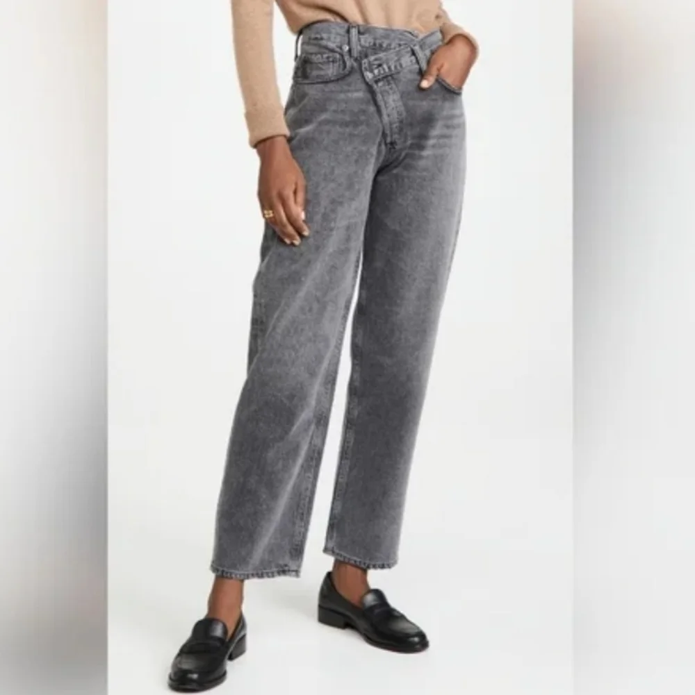 AGOLDE Criss Cross Jeans in Synchronize